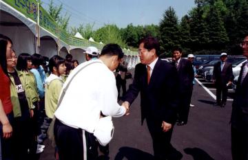 도민체전 출전선수단 격려