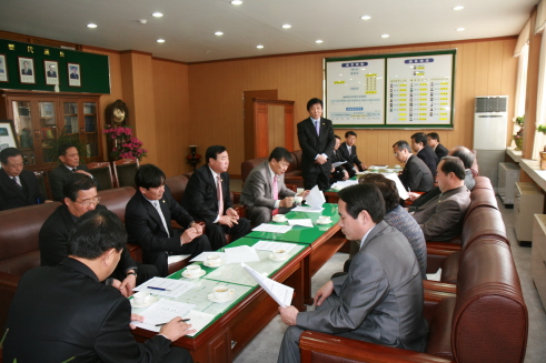 의회 집행부간 정례간담회 개최