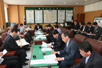 5월 의회 집행부간 정례간담회 개최